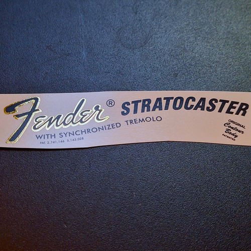 Pack strat decal 70s gold - decal,