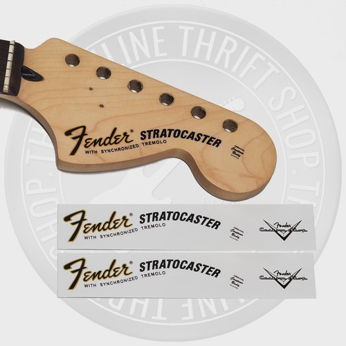 Fender strat waterslide - 70's,