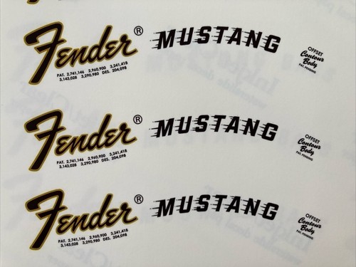 60s fender mustang - fender,