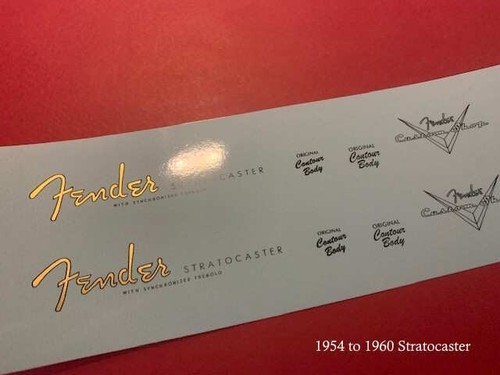 Fender 60 stratocaster - fender, '54