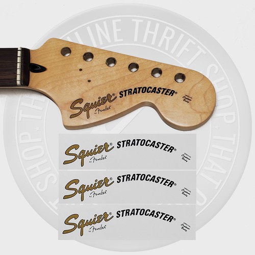 Squier fender strat - by,