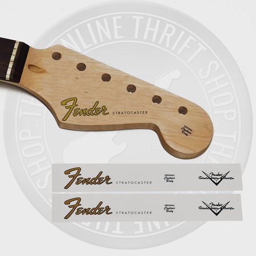 Fender strat waterslide - 60's,
